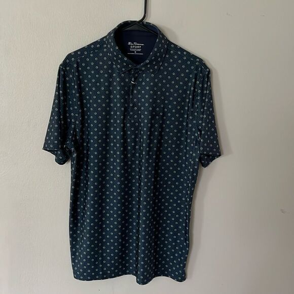 Ben Sherman Men’s Dark Blue Polo Shirt - Picture 3 of 8